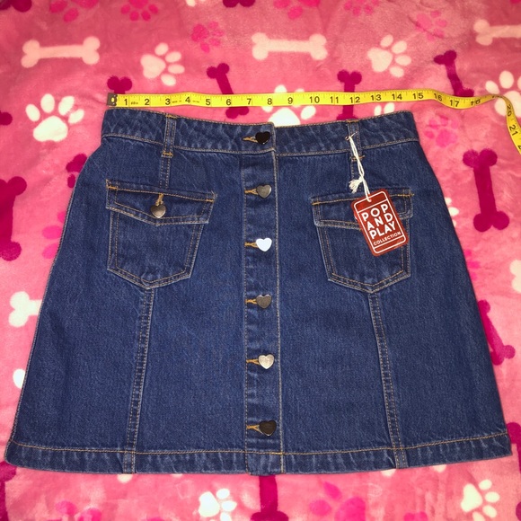 Forever 21 Denim Skirt - Picture 2 of 3
